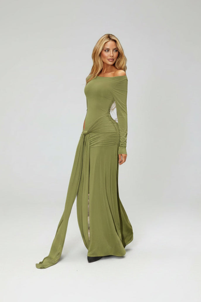 CONTOUR TIE DRESS