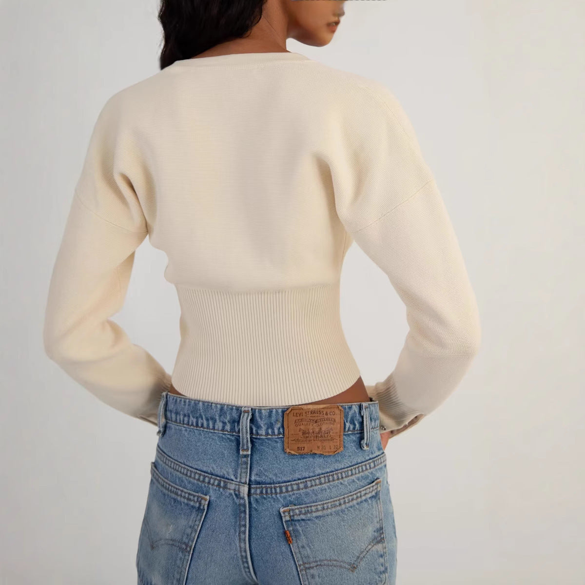 SOFT EDGE KNIT TOP