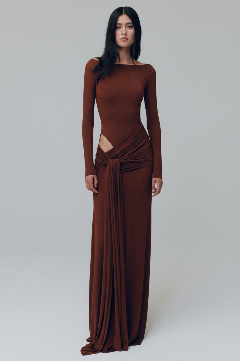 CONTOUR TIE DRESS