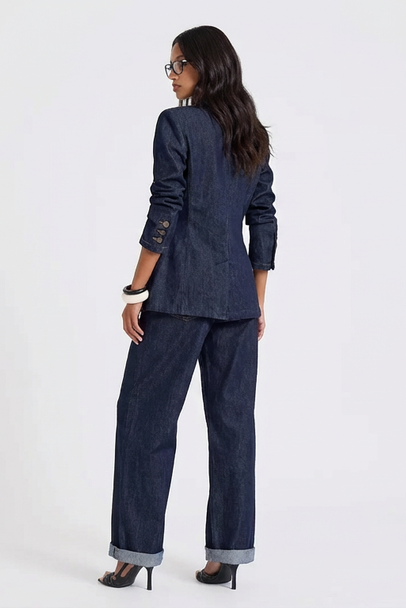 TAILORED COMMUTER DENIM SET