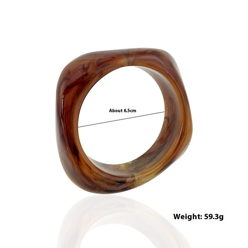 BANGLE BRACELETS TRANSLUCENT