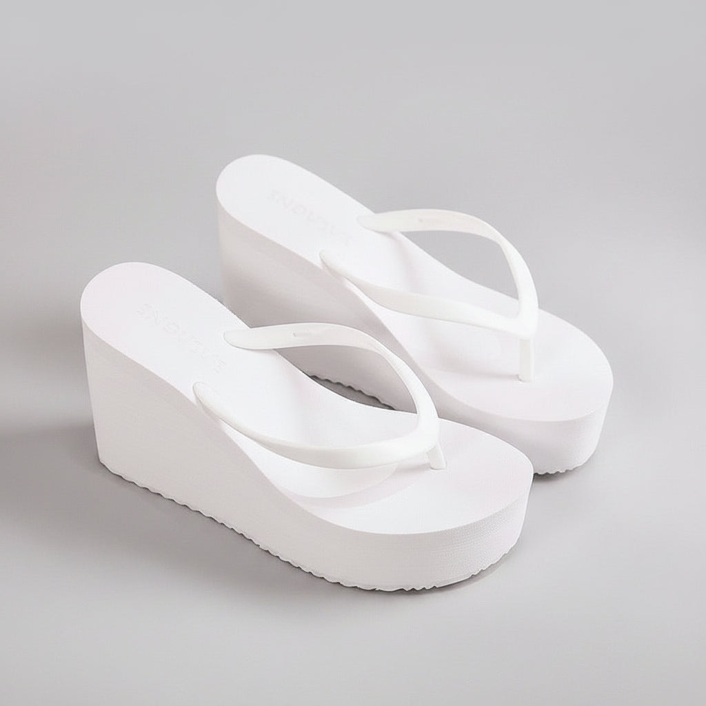 HIGH HEEL SLIPPERS SUMMER PLATFORM